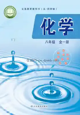 八年级化学全一册(五四制)电子课本目录(义务教育教科书)