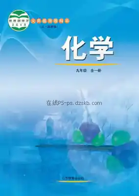 九年级化学全册(五四制)电子课本目录(义务教育教科书)