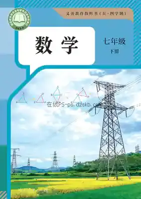 七年级数学下册(五四制)电子课本目录(义务教育教科书)